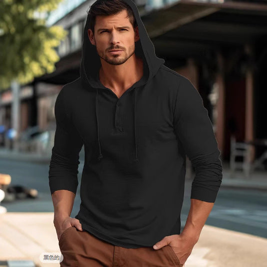 European And American Youth Casual Sports Hoodie Top