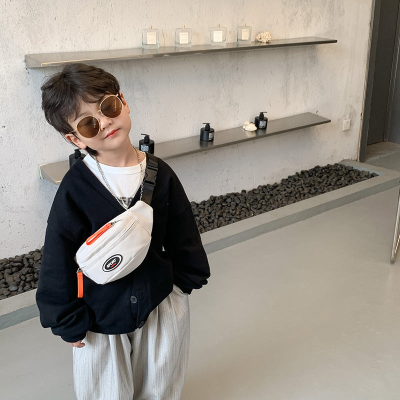 Summer Kids Backpack For Boys Sports Style Oxford Cloth Lightweight Durable With Letters Pattern