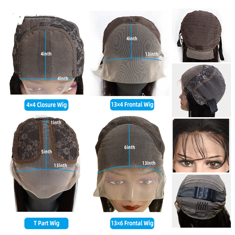 Body Wavy Human Hair Wig - 13X4 Lace Front