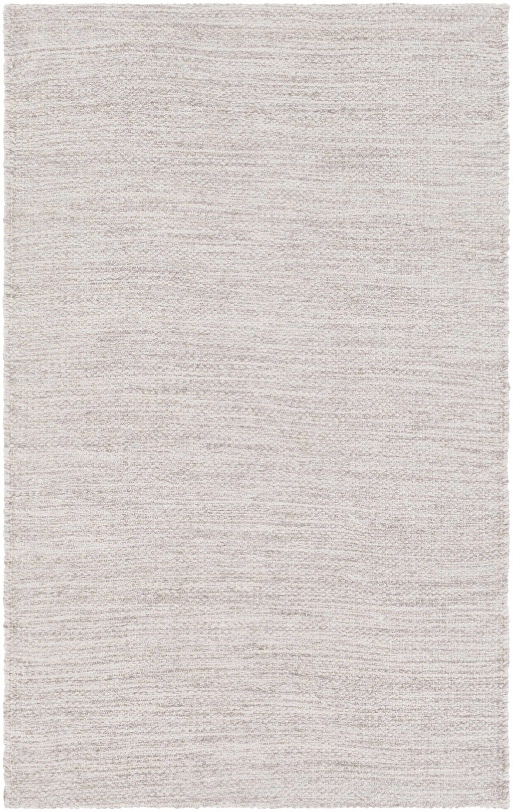 Clarkesville Dark Brown & White Hand Woven Viscose Wool Area Rug