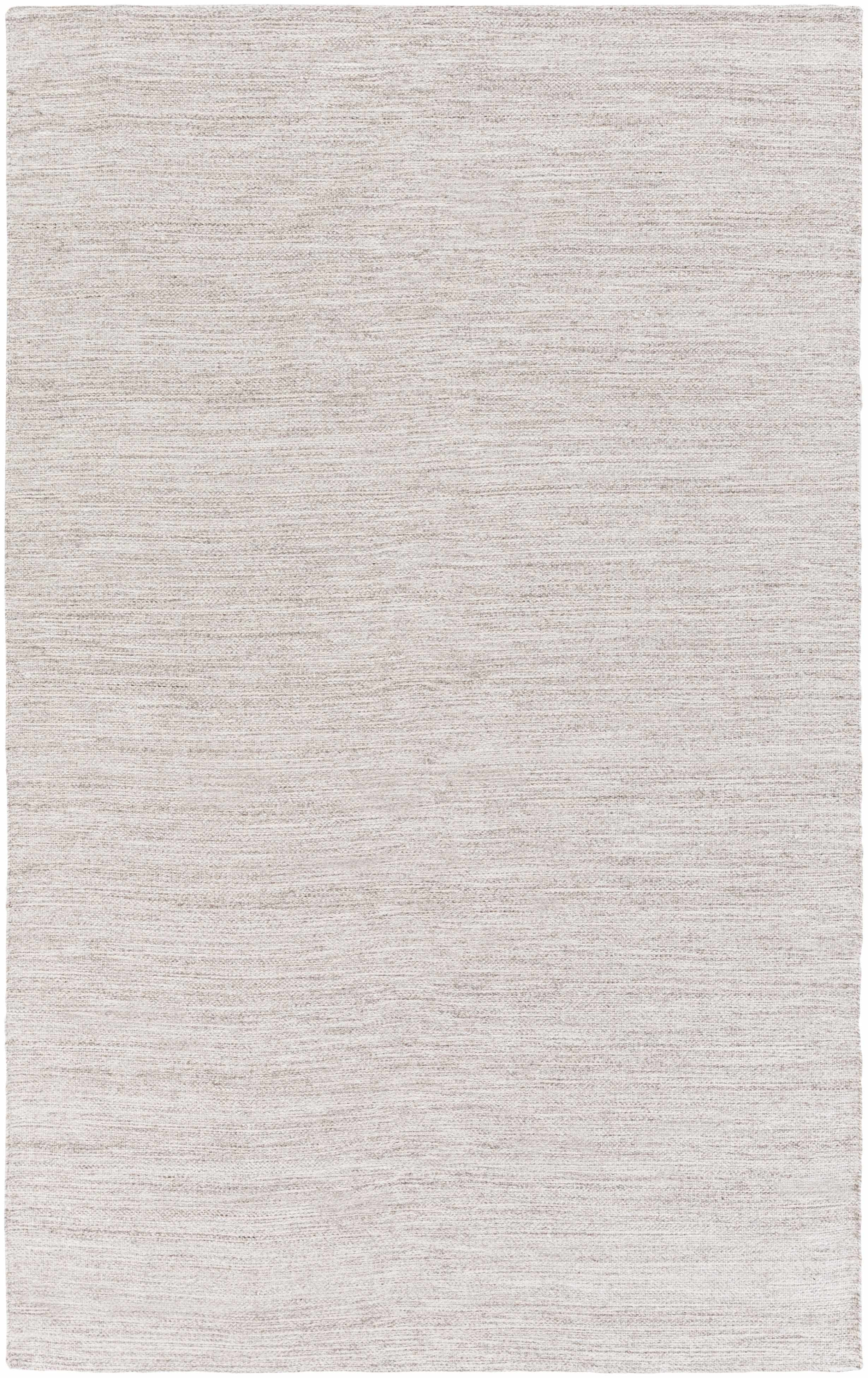 Clarkesville Dark Brown & White Hand Woven Viscose Wool Area Rug