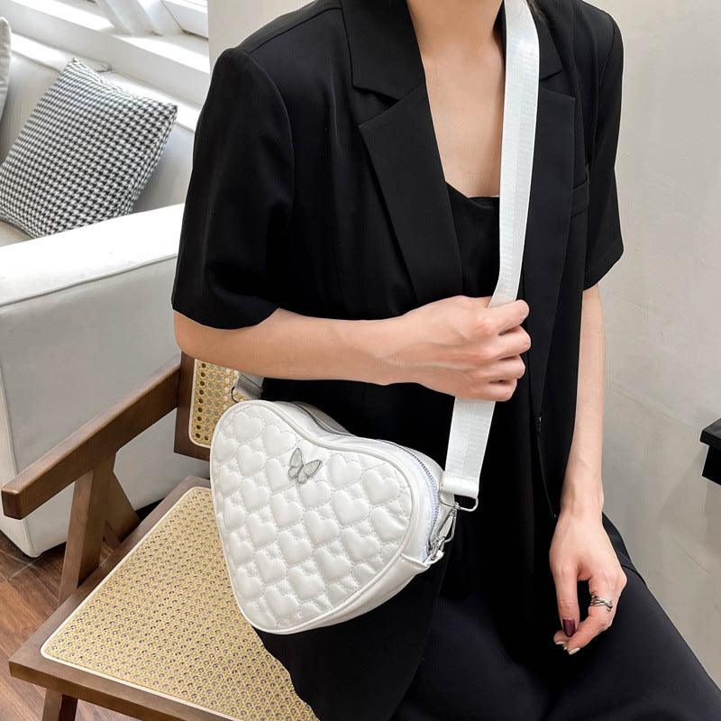 Women's Embroidered PU Leather Shoulder Bag - Waterproof Travel Backpack