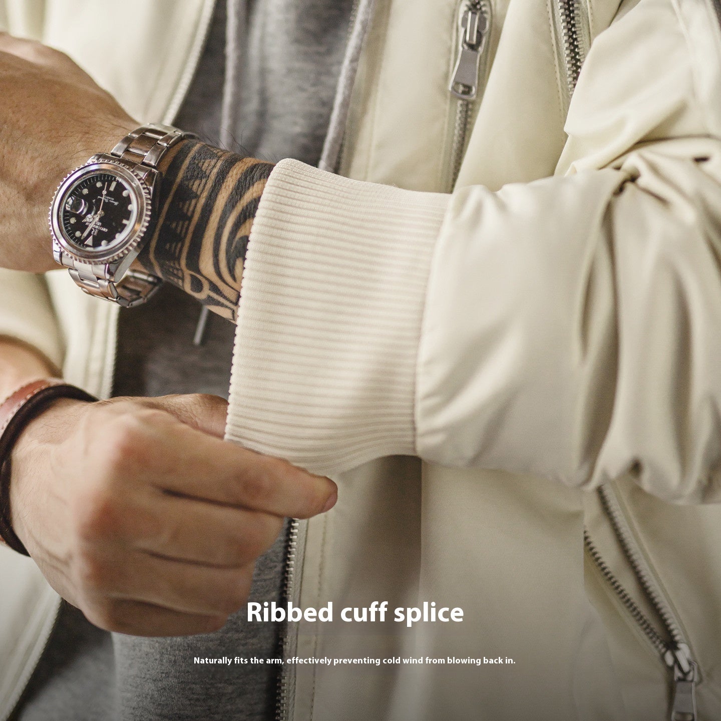 Casual White L2B Pilot Jacket Nylon Thin Baseball Uniform