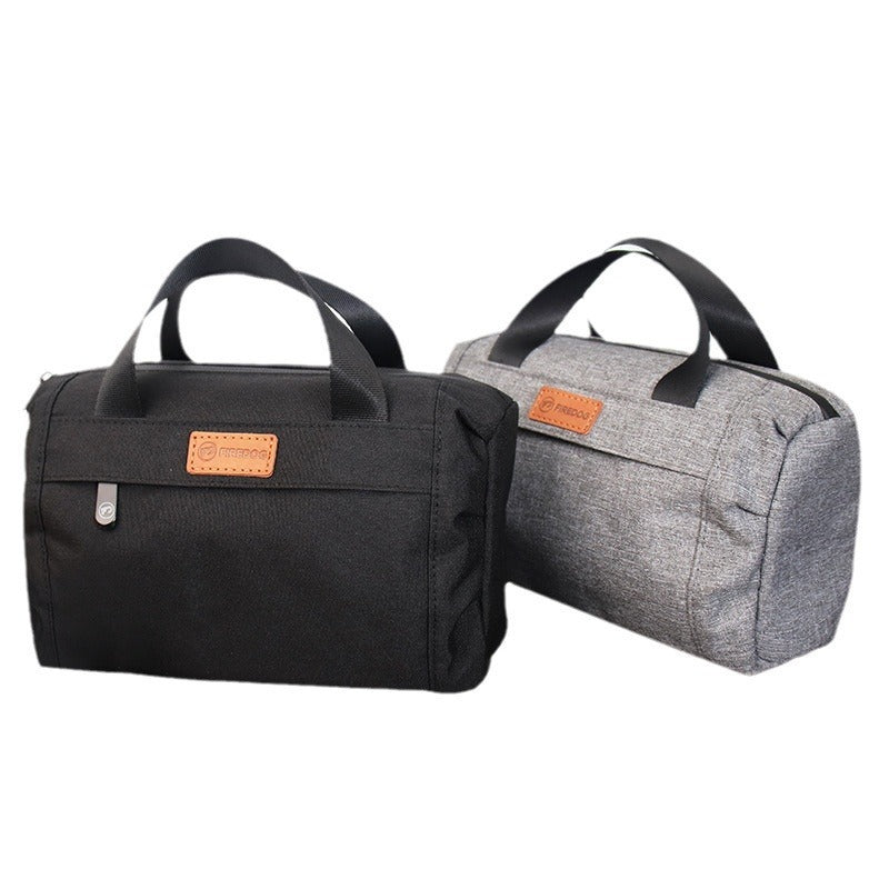 Large Capacity Portable Travel Carrying Case Black Gray Color Storage Organizer 24 By 14.5 By 11 Cm