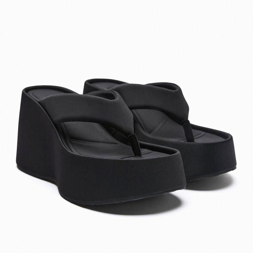 Platform Sandals - Women's Leather Outdoor Footwear