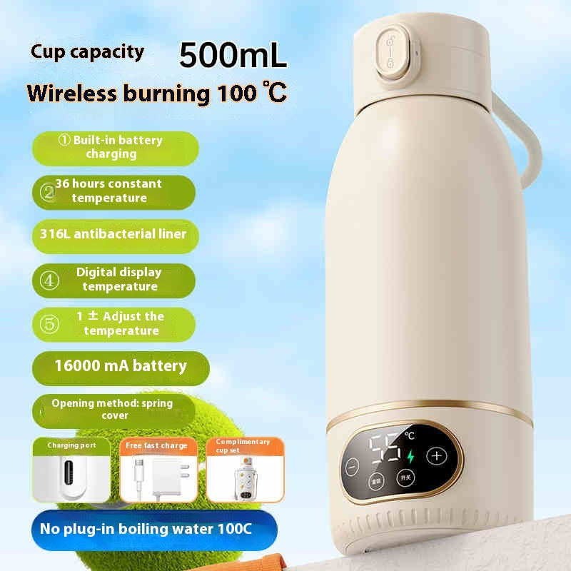 Machine Player Integrated Insulation Intelligent Portable Electric Kettle 110V 220V With 12 Month Warranty