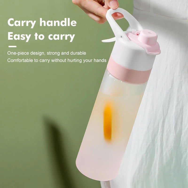 Sports Spray Water Bottle - 600ml Mist Bottle for Fitness & Outdoor Activities