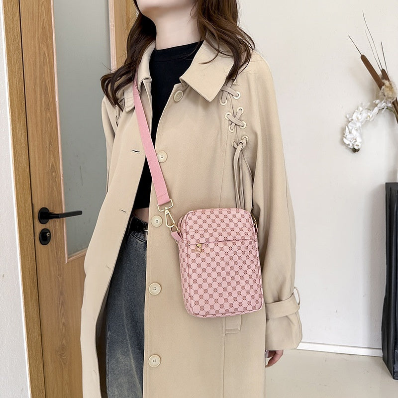 Unisex Mini Crossbody Bag With Coin Purse Small Shoulder Bag For Men And Women Everyday Use