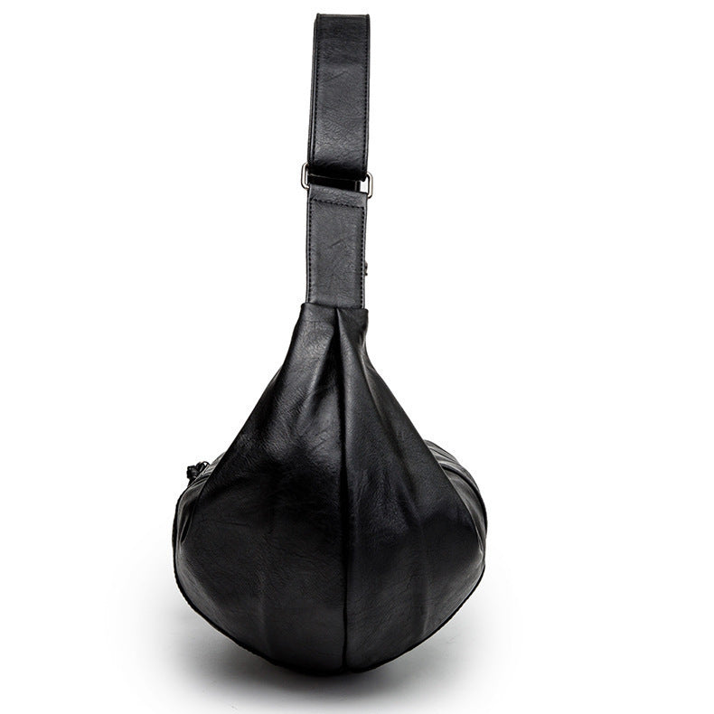 Large New Mens Soft PU Leather Crossbody Bag For Travel And Business Wear Resistant 15 Inch Capacity