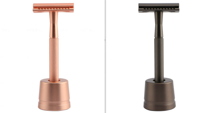 Classic manual shaver safe old fashioned