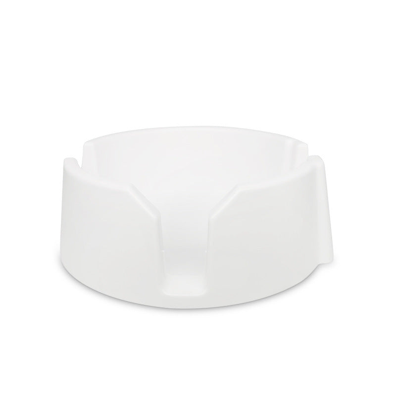 Foldable Car Electric Kettle 12V 24V Portable 450ml Silicone White For Vehicle Travel