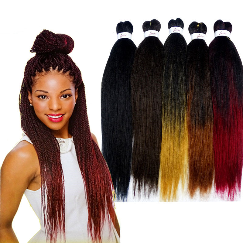 Synthetic Braiding Hair Extensions - 26 Inch Straight