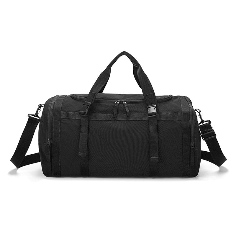 Gym Shoulder Sports Bag Crossbody Handbag for Leisure Travel Waterproof Breathable Polyester 20 to 35L Capacity