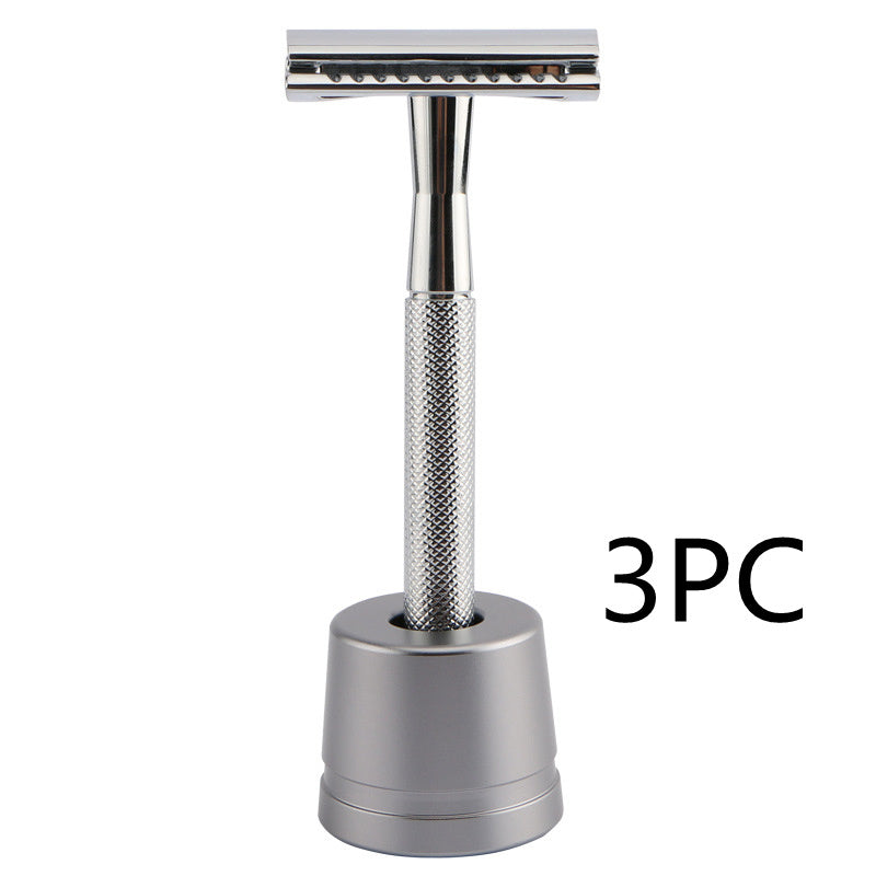 Classic manual shaver safe old fashioned