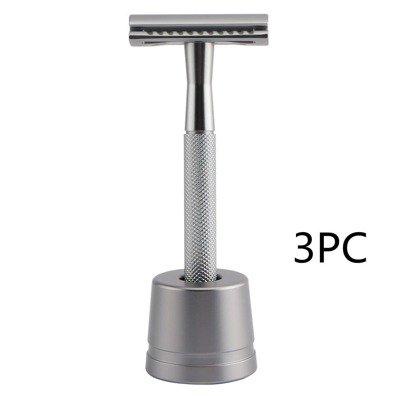 Classic manual shaver safe old fashioned