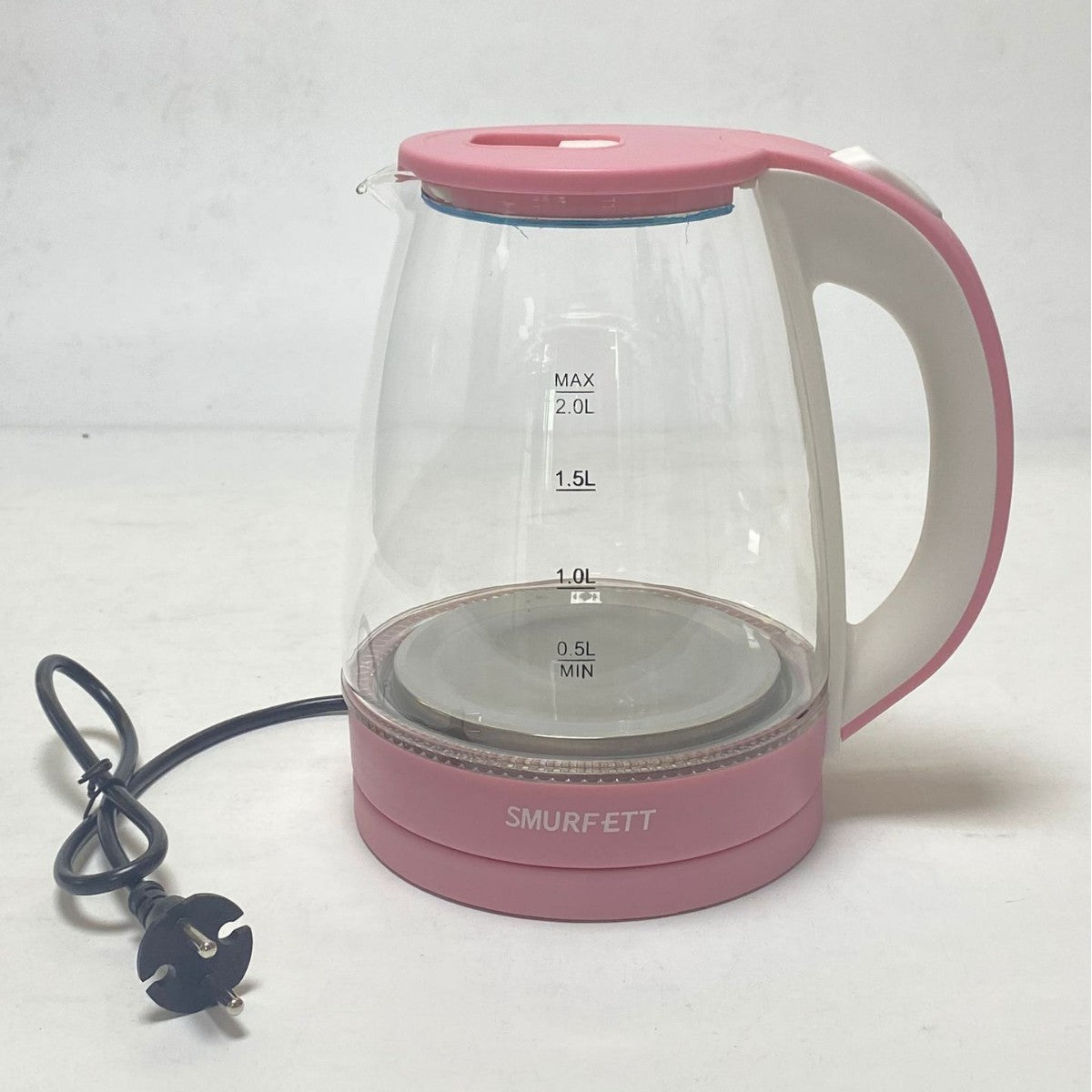 Stainless Steel Electric Kettle 1.8L Auto Power Off Anti Dry Burn Protection 1500W to 2000W Blue Pink Black