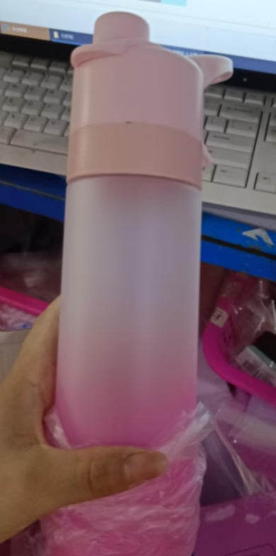 Sports Spray Water Bottle - 600ml Mist Bottle for Fitness & Outdoor Activities