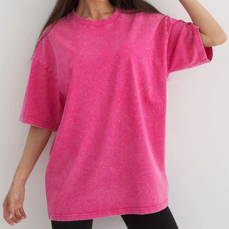 European And American Short-sleeved T-shirt Men's Summer Top