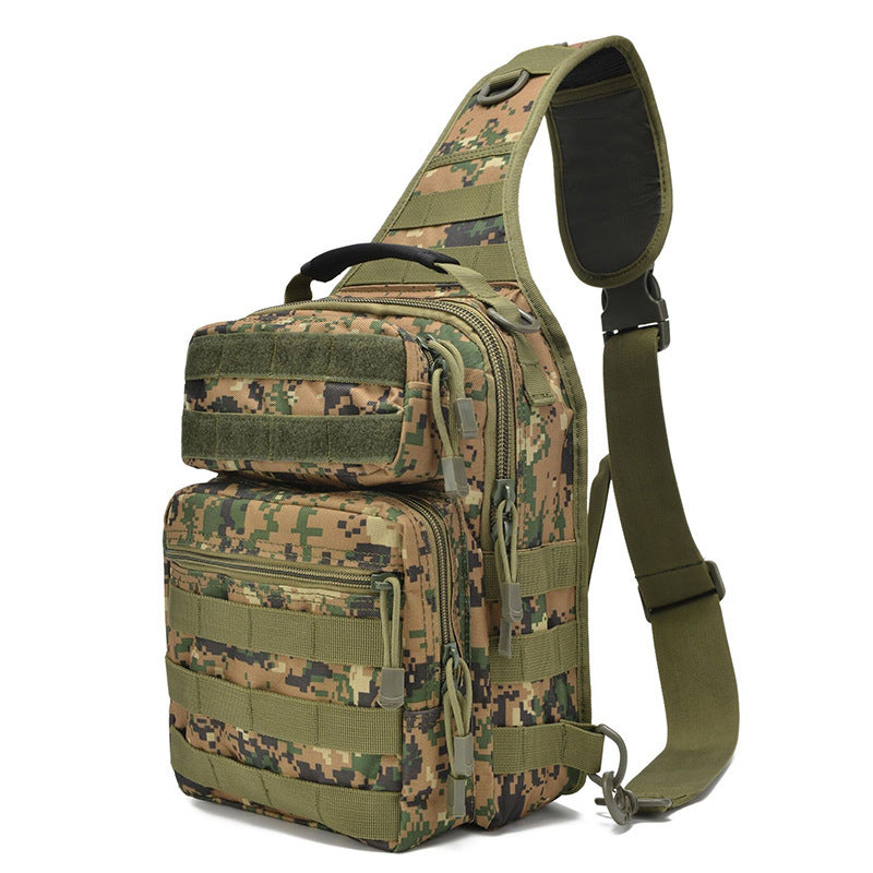 Multifunctional Outdoor Tactical Chest Bag Shoulder Messenger Bag for Outdoor Sports