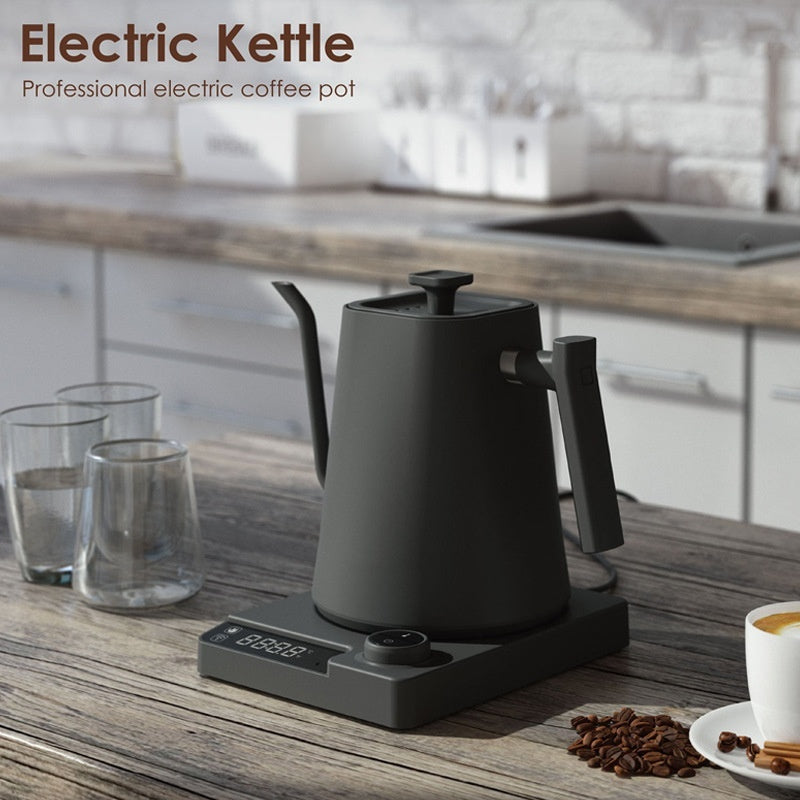 Intelligent Constant Temperature Narrow Mouth Electric Kettle Black 1000 Watts To 1500 Watts Auto Off For 1 To 2 People
