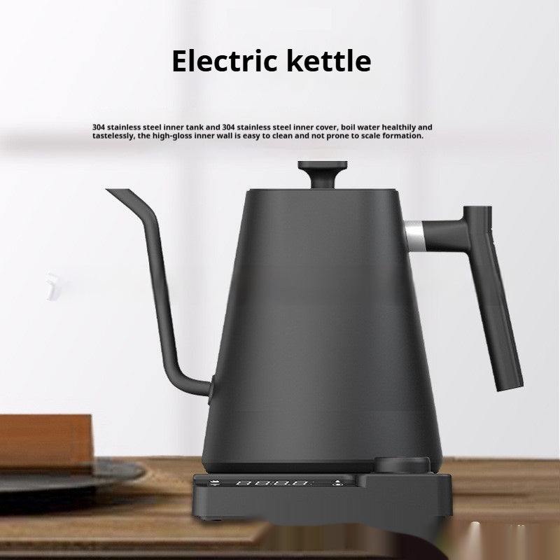 Intelligent Constant Temperature Narrow Mouth Electric Kettle Black 1000 Watts To 1500 Watts Auto Off For 1 To 2 People