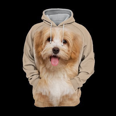 New Animal Dog Printed Hoodie Man's Sportswear