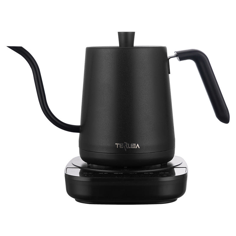 Slender Mouth Stainless Steel Electric Kettle Under 1 Liter Keep Warm Office Use Touch Control
