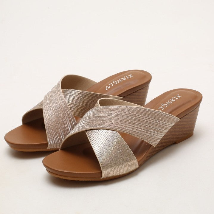 Ethnic Style Open Toe Vacation Travel Sandals - Casual Women's Footwear
