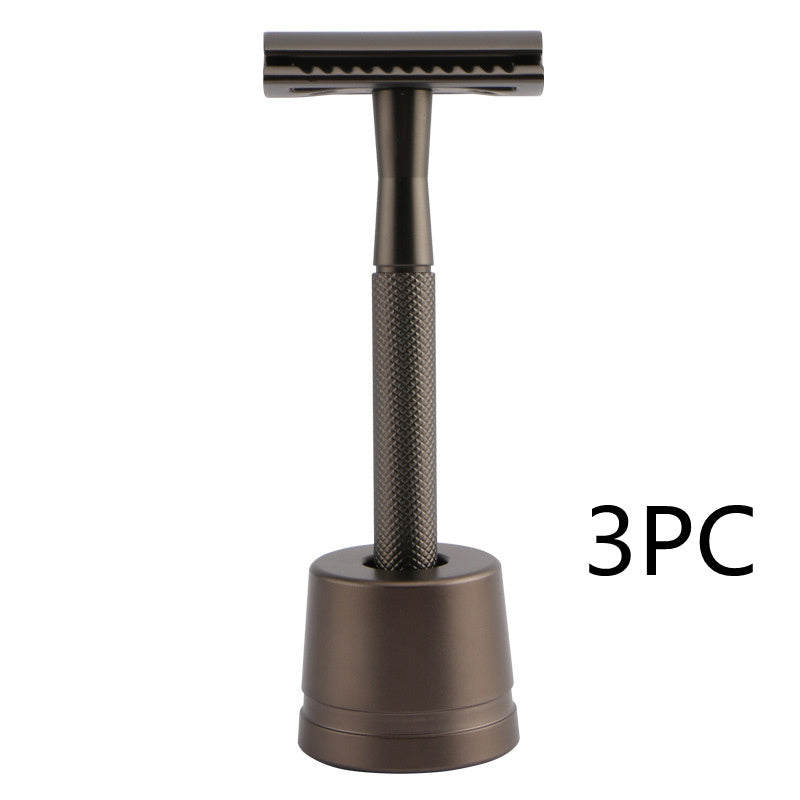 Classic manual shaver safe old fashioned