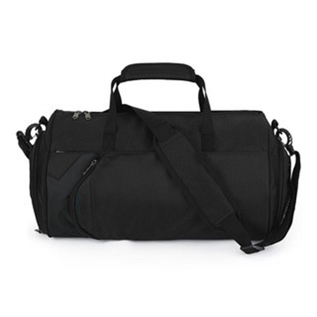 Men's Portable Color Blocked Travel Crossbody Bag for Leisure Travel with Polyester Lining