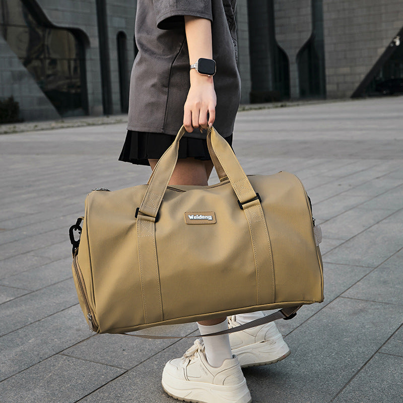 Portable Womens Large Capacity Swimming Bag 36 To 55L Oxford Cloth With Polyester Lining For Gym Beach Travel