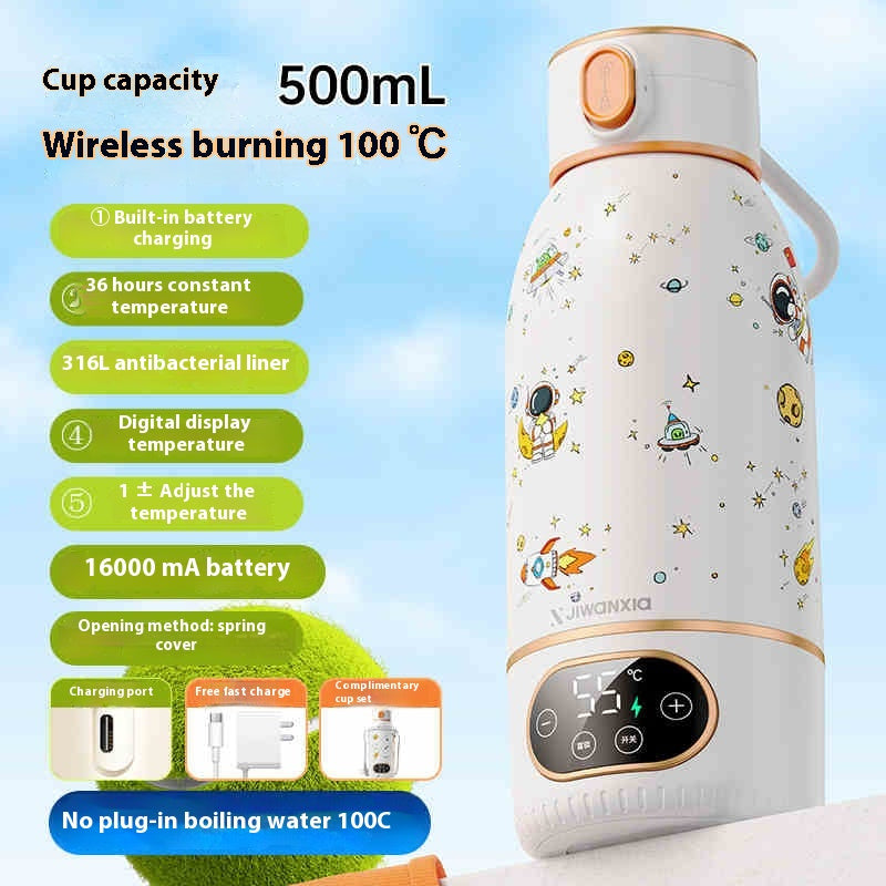 Machine Player Integrated Insulation Intelligent Portable Electric Kettle 110V 220V With 12 Month Warranty