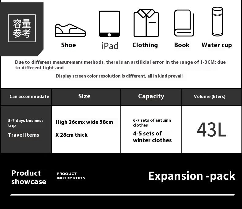 Mens Large Capacity Travel Dry Wet Separation Fitness Sports Training Portable Messenger Bag Nylon Black