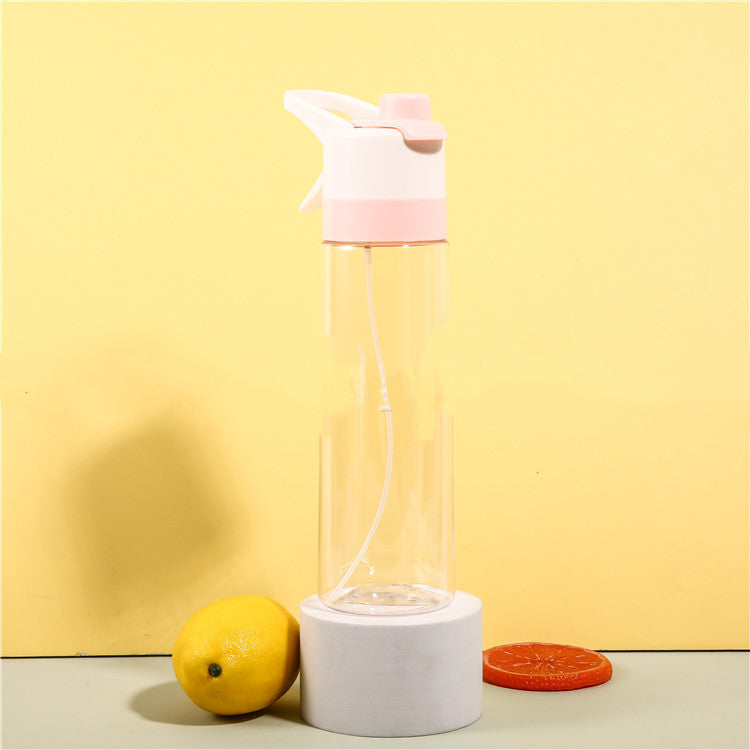 Sports Spray Water Bottle - 600ml Mist Bottle for Fitness & Outdoor Activities