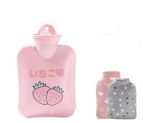 Large Water Injection Hot Water Bottle Cute Plush Explosion-proof Hand Warmer