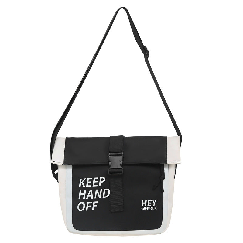 Nylon Shoulder Crossbody Bag Unisex Versatile Outdoor Medium Bag Breathable Waterproof