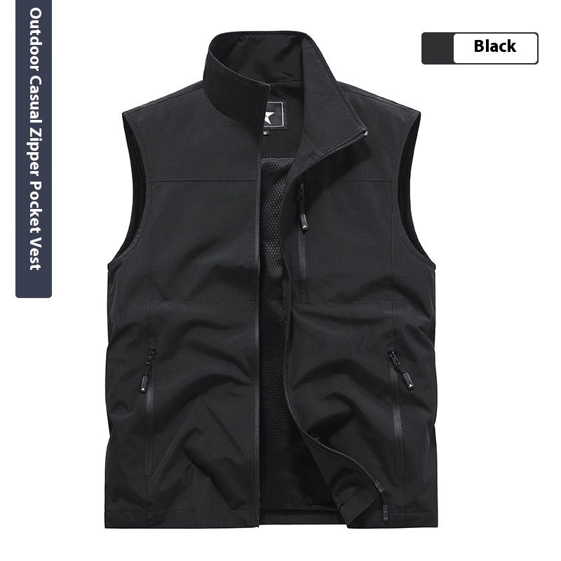 Outdoor Quick-drying Multi-pocket Vest