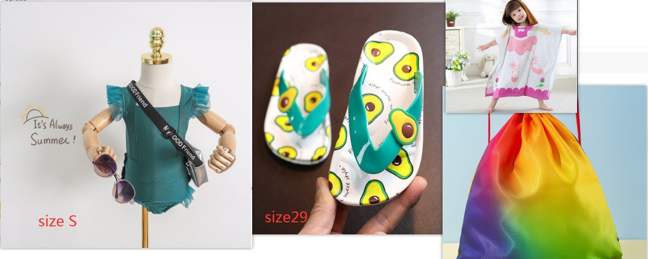 Girls' Baby Skirt-style Swimwear Swimwear Korean Version