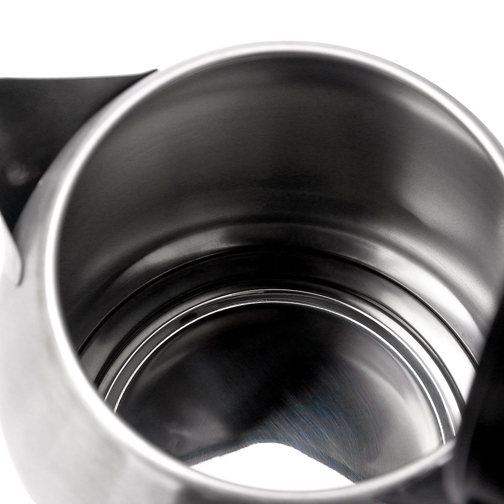 Stainless Steel Quick Pot Electric Kettle 2 Liter Double Layer Design With Button Control