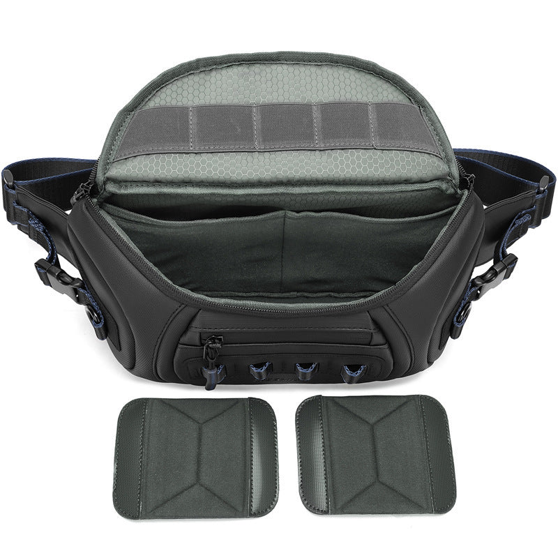 Waterproof Oxford Camera Bag Fashion Shoulder Chest Bag For DSLR Vidicon Gear Unisex Carrying Bag For Men And Women