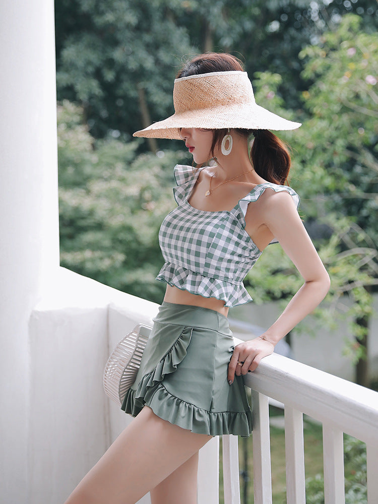 Cover Belly Look Thin And  Swimwear