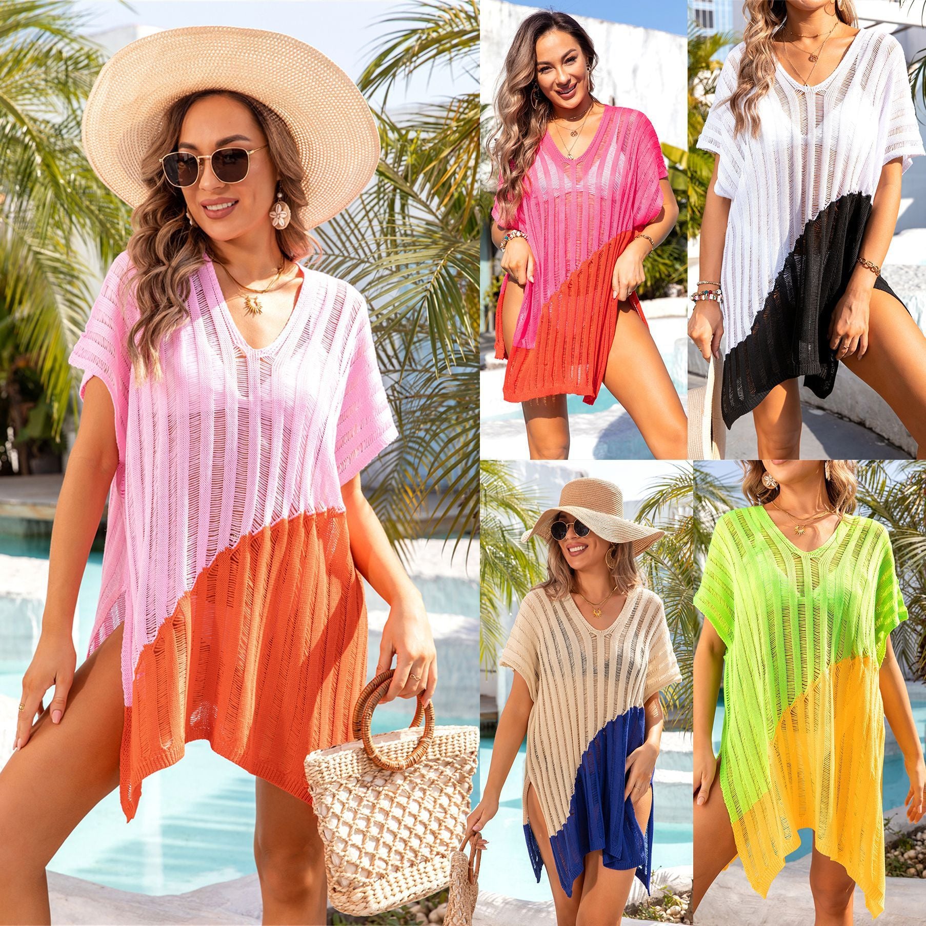 Women's Hollow Bikini Beach Cover-up