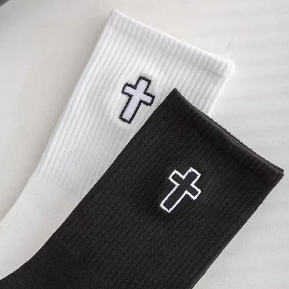 Men's Sweat Absorbing And Deodorant Sports And Leisure Mid-calf Socks