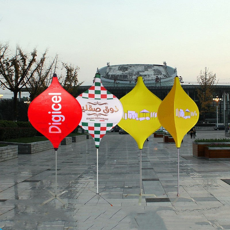 Flat Cross Metal Base Beach Flag Accessories