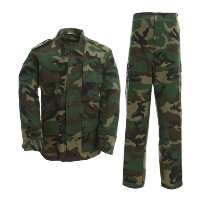 A Replica Of The American Four-color Camouflage BDU Suit Set