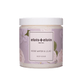 elvis+elvin Rose Water & Lilac body scrub jar with Dead Sea salt, 300ml