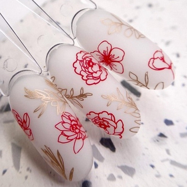 DARK Stamping Polish – White Gold Metallic #21 | 10ml
