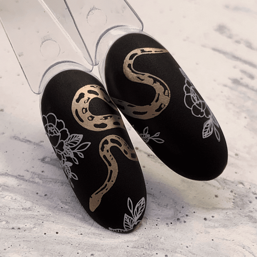 DARK Stamping Polish – White Gold Metallic #21 | 10ml