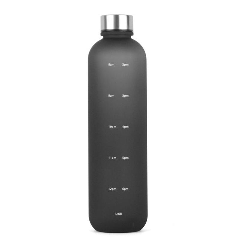 1L Tritan Water Bottle Frosted Gradient With Sports Handle BPA Free Plastic Bottle