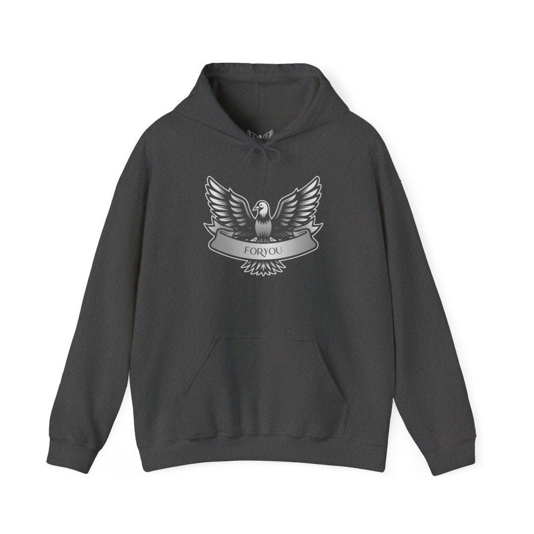 Men's Creative Loose Casual Print Hooded Sweater
